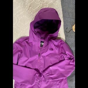 North face Rain jacket size M
